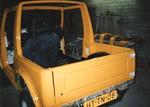 terug van de spuiter